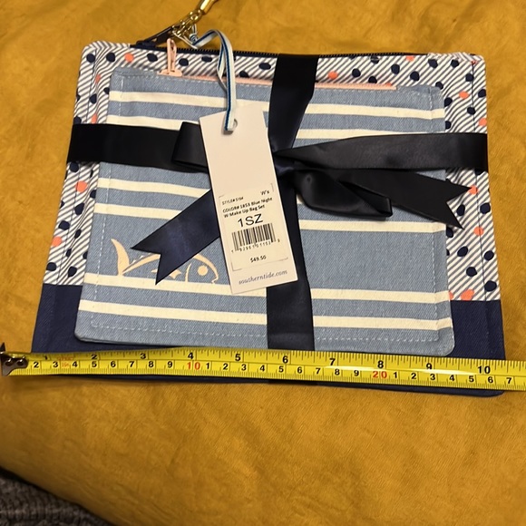 Southern Tide accessory / make up bag - Picture 5 of 7